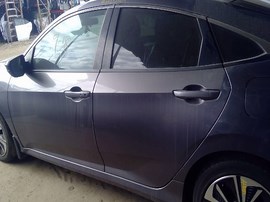 2016 HONDA CIVIC, GRAY, EX-L MODEL, 1.5L TURBO, AT.  A25189